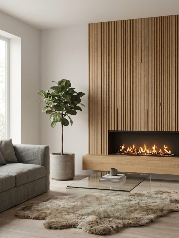 Panneau bois acoustique new design couleur Chêne clair 240 cm x 60 cm – Image 2